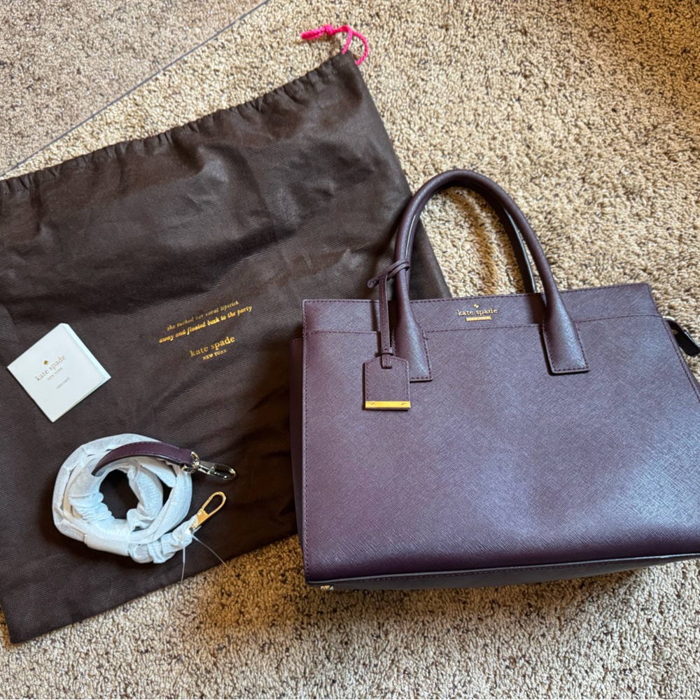 Kate Spade Plum Cameron Street Satchel